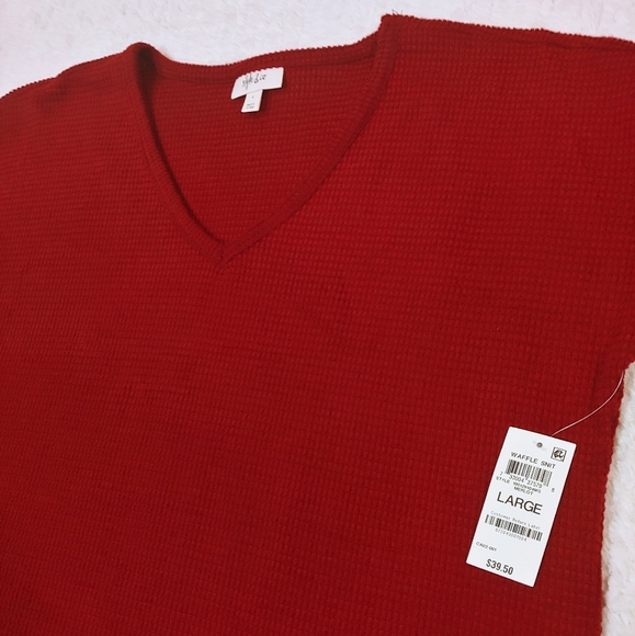 Nwt✨Stylish Soft Waffle Shirt - Picture 2 of 8